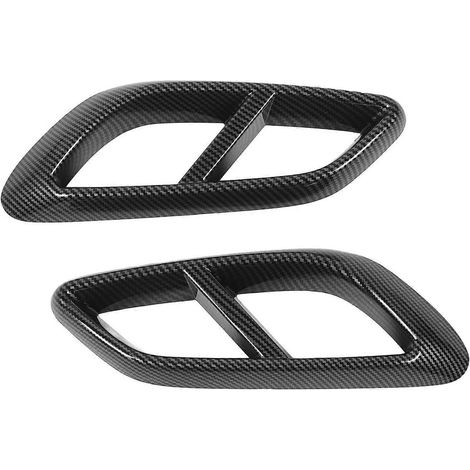 1 Paire de sorties d'échappement extérieures pour voiture, embouts de silencieux, garniture de tuyau de sortie, remplacement gauche et droite pour Benz.