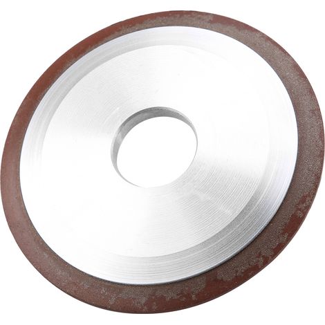 Diamant-Schleifscheibe aus Kunstharz für Wolframstahl- und Legierungsklingen, 125 x 10 x 32 x 8 mm, langlebiges Schleifmittel (1/5)