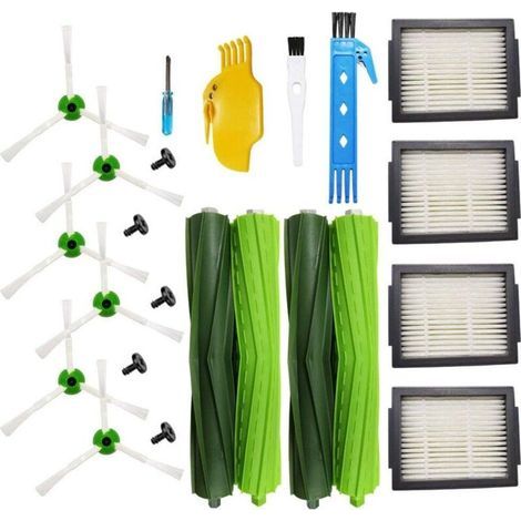 Pièces de Rechange pour iRobot Roomba i7 i7+/i7 Plus E5 E6 E7 Series Brosses Roomba Série I & E Kits de Remplacement (1/5)