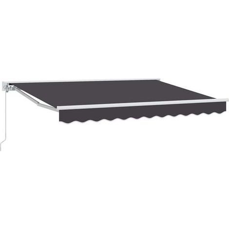 Cadre de store gris anthracite 250 x 200 cm (1/5)