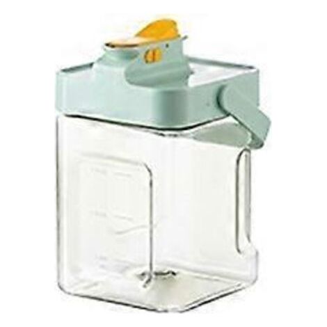 Distributeur de boissons d'été avec robinet, distributeur de jus grande capacité, bouilloire avec robinet, vert 2,3 L