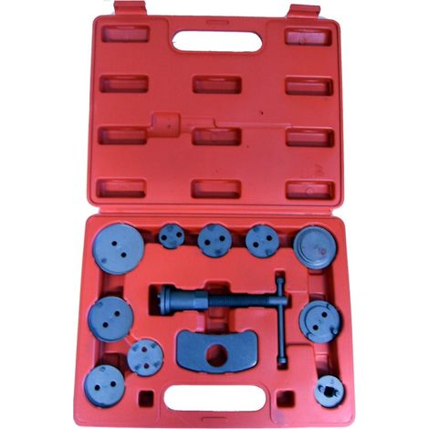 Juego para pistones de freno 12 piezas, marca Silver, modelo profesional, ideal para mantenimiento y reparación de frenos, alta calidad y durabilidad en trabajos automotrices.