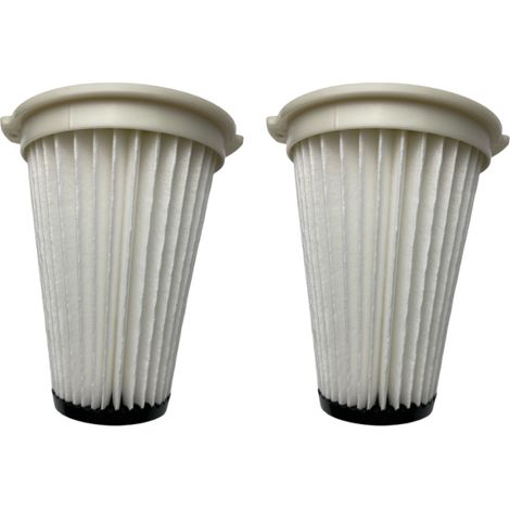 2x Trade-Shop Staubsauger-Filter / Faltenfilter / Lamellenfiler kompatibel mit Einhell TE-SV 18 Li Akku-Stielstaubsauger ersetzt 2351266 (1/2)