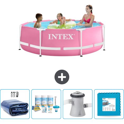 Intex Piscina con estructura Redonda - 244x76 cm - 7-piezas  SCB2 (1/5)