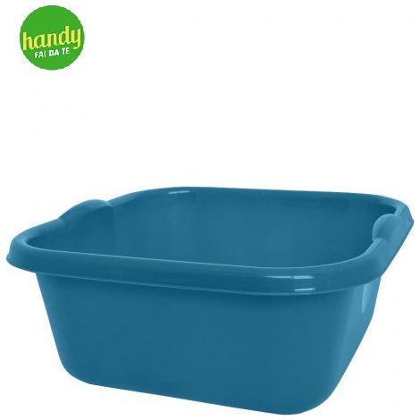 Bacinella quadrata Belli e Forti 10 litri Blu Avion