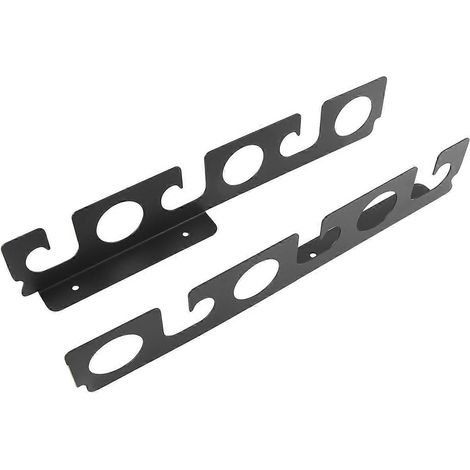Support de canne à pêche en 4 pièces, robuste et amovible, pour fixation murale ou plafond. (1/5)