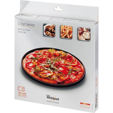 Piatto CRISP diam. 31 cm altezza 2,5 cm AVM290 originale - Forni a Microonde - WHIRLPOOL - 369868003437369551 (1/2)