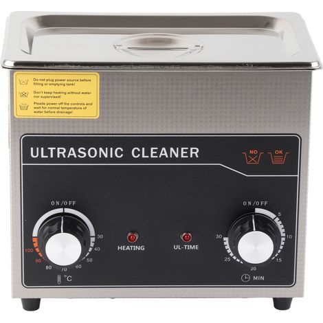 Nettoyeur à ultrasons A3L, petit nettoyeur de lunettes à ultrasons pour usage domestique, pièces de quincaillerie, norme européenne 220 V (1/5)