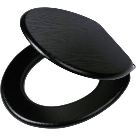 Tiger Blackwash Sedile per WC Blackwash, Nero, 37,5 x 5,5 x 43 cm (1/5)