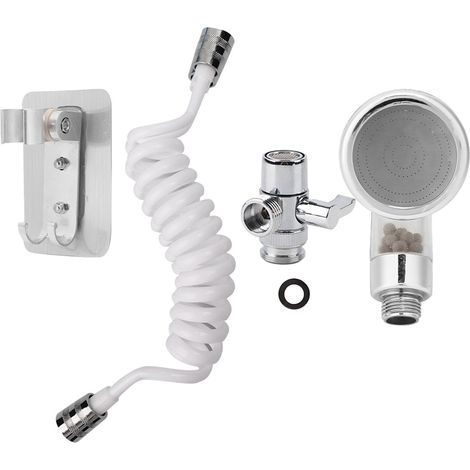 Kit d'accessoires de pulvérisateur de douche de lavage de tête à deux Modes G1/2 pouces pour usage domestique en Salon de coiffure (1/5)
