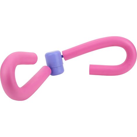Appareil d'entraînement portable pour les jambes et les cuisses, en forme de cuisse, rose. (1/5)