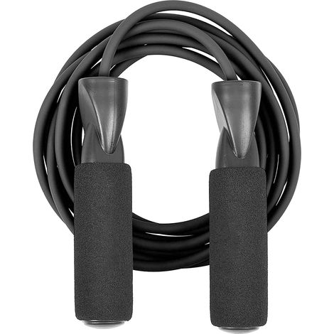 Corde à Sauter Réglable - Câble en Acier Inoxydable avec Poignées Ergonomiques - Pour Entraînement Cardio et Boxe - 1 Pièce (1/5)