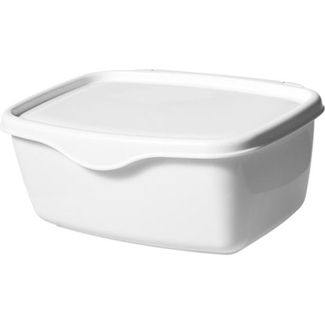 Boîte de rangement pour lingettes humides en plastique avec couvercle robuste et hermétique, format (1/5)