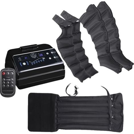 Appareil de massage par compression d'air, amélioration de la circulation sanguine, réduction de l'œdème, Prise EU (1/5)