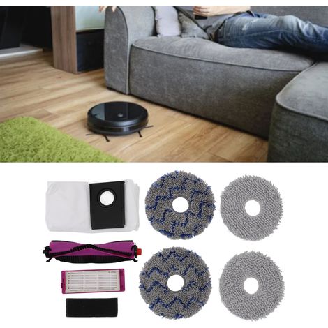 Kit de accesorios para aspiradoras robot: almohadillas de fregado, rodillo de cepillo, bolsa para el polvo y filtro – repuestos V15 Pro (1/5)