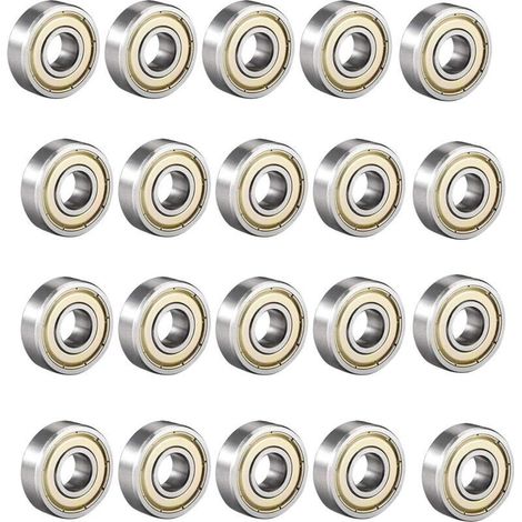 685ZZ Roulement à billes à rainure en métal Roulement à billes de planche à roulettes à rainure profonde 5 X 11x 5 mm-DOU (1/4)
