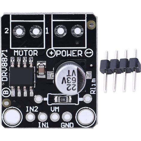 DRV8871 pour module d'entraînement de carte de pilote de moteur à courant continu H-Bridge 3,6 A module de commande PWM (1/5)