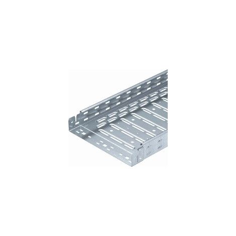 OBO Bettermann Kabelrinne RKSM Magic, mit Schnellverbindung 60x100x3050 Stahl tauchfeuerverzinkt, 3 Meter, 6047612 (1/2)