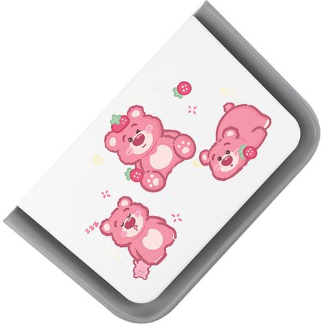 Organisateur de dossier de siège auto portable et pliable, motif dessin animé, boîte de rangement décorative pour siège auto type 4 (1/5)