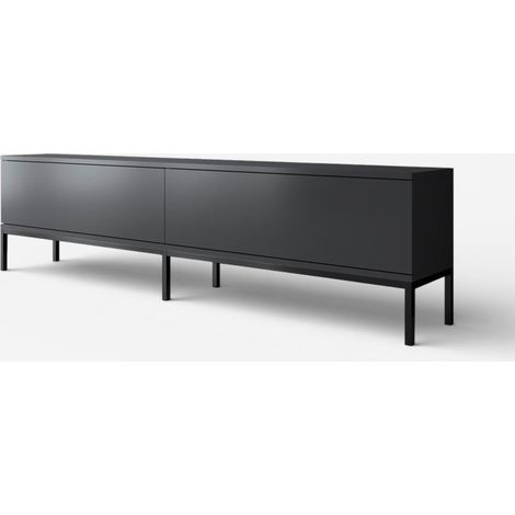 Mueble TV, mesa TV, mueble bajo. Stand Antracita Negro (1/5)