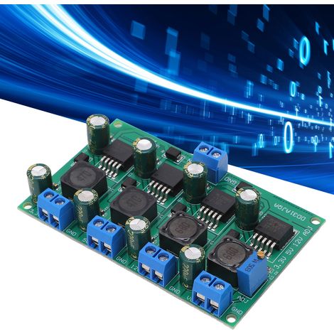 Module d'alimentation abaisseur multicanal 3A, sortie réglable 3,3 V, 5 V et 12 V, DD31AJQA (1/5)