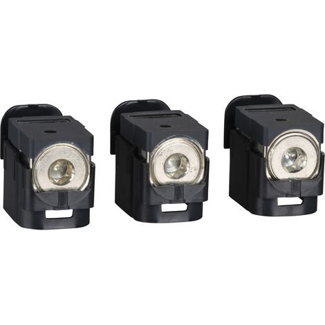 3 morsetti in alluminio - per 1 cavo 25..95 mm² - INS250, NSX100..250 - LV429227
