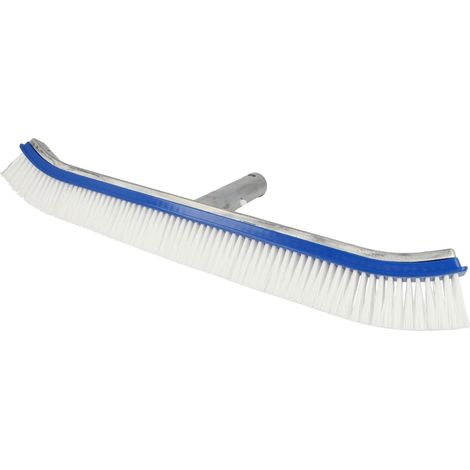 Brosse de piscine 45 cm/18'' plastique, courbé