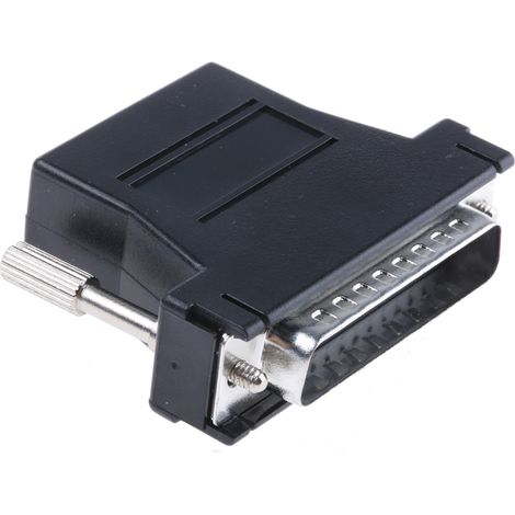 Adaptateur Sub-D 25 Mâle vers RJ45 Femelle RS PRO ( Prix pour 1 )