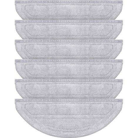 6 Chiffons de rechange pour Roborock Q10 S5 / Q10 S5+ Robot Aspirateur Accessoires de rechange (1/5)