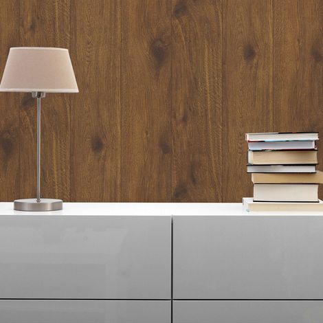 TADESSI  Tapete Holz Mateo  M1-No.23  Vliestapete  Braun  Holzoptik  Holzbalken  Landhaus  Wohnzimmer  Schlafzimmer  Küche (1/5)