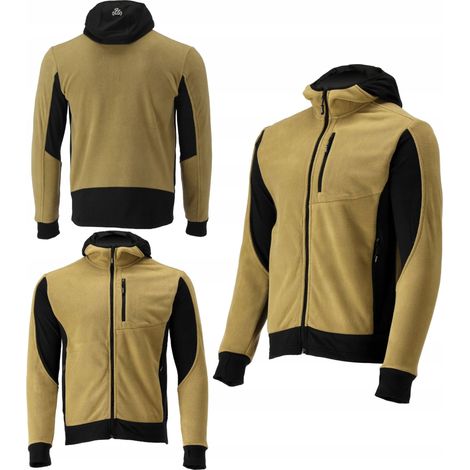 POLAR Z KAPTUREM SARNA KHAKI ROZM. XL