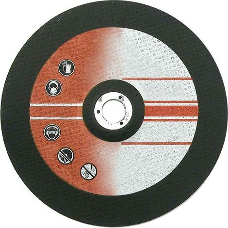Disco para tronzar especial para acero - Lote de 10 Rojo 230 mm