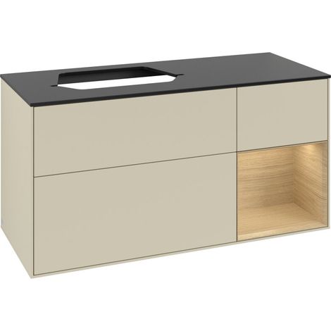 Villeroy & Boch F402PCHJ Meuble sous-lavabo Finion F40 (1/3)
