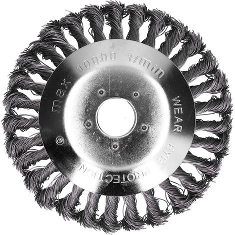 Tête de coupe Roue de désherbage en acier inoxydable, accessoire de remplacement pour débroussailleuse (1/5)
