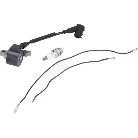 Bougie d'allumage et module bobine avec fil pour tronçonneuse STIHL 046 MS460 066 MS660 MS650 (1/5)