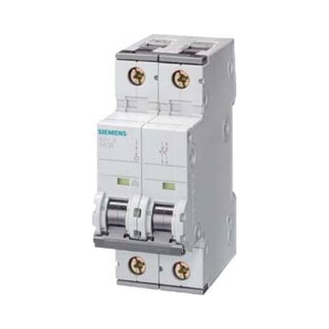 Interruptor Siemens 5sy5202-7 2 A 230 400 V