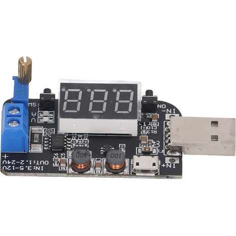 Module convertisseur élévateur abaisseur DC 5V vers 3.3V 9V 12V 18V 24V carte alimentation USB (1/5)