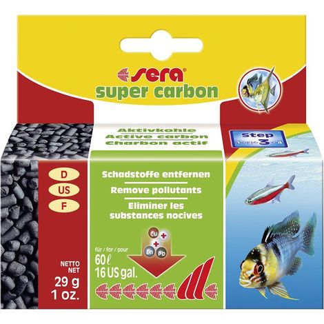Sera, Super Carbon - Carbone Attivo