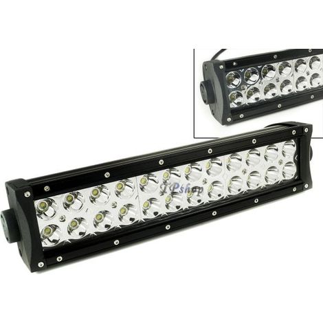 FARO LAMPADA SUPPLEMENTARE PROFONDITA' AUTO FUORISTRADA 36 54 72 120 240W 12V 72 Watt