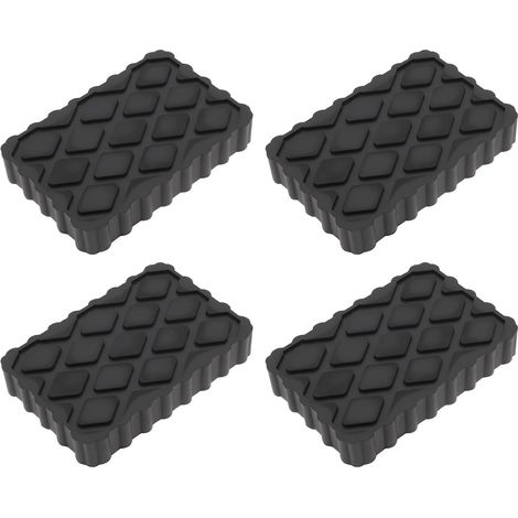 4 x Rubber Damping Block for Scissor Lift (120 x 80 x 20 mm) (1/5)