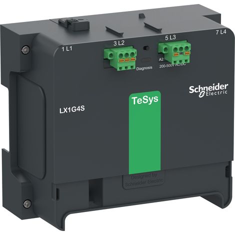 Module de contrôle 200-500V AC/DC pour 4 pôles TeSys G265/330 (version avancée) - LX1G4RLSEA