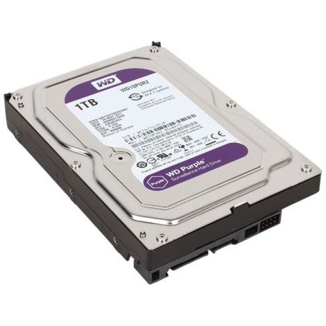 Western Digital Hard disk sata interno 3,5 1TB purple 64MB 5400rpm - WD10PURZ