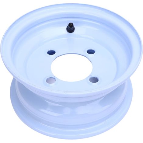 Cerchio ruota CHICIRIS, 4 fori per bulloni, 8 pollici, lega di alluminio resistente all'usura e alla ruggine, per ATV, quad, moto da cross, tosaerba, go-kart