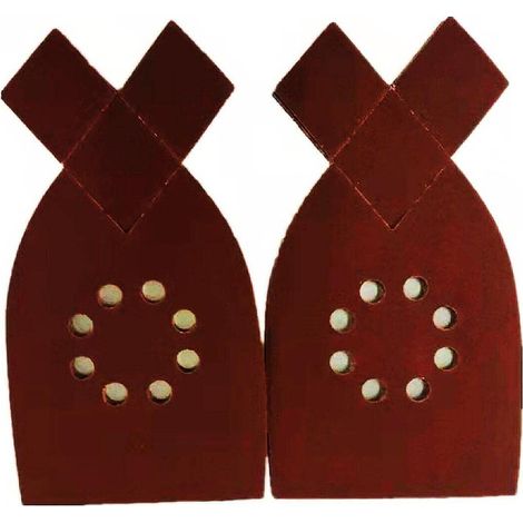 50 pieces sandpaper for Black & Decker KA220G KA230 Mouse sandpaper grain 40,60,80,100,120 (1/4)