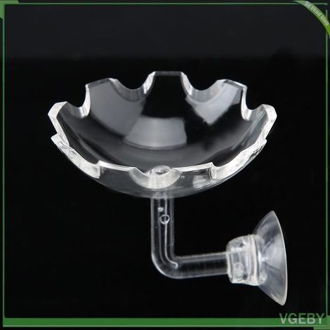 Tube d'alimentation pour crevettes - FAFEICY - 35 cm - Acrylique - Alimentation à point fixe - Clips & ventouses (1/5)
