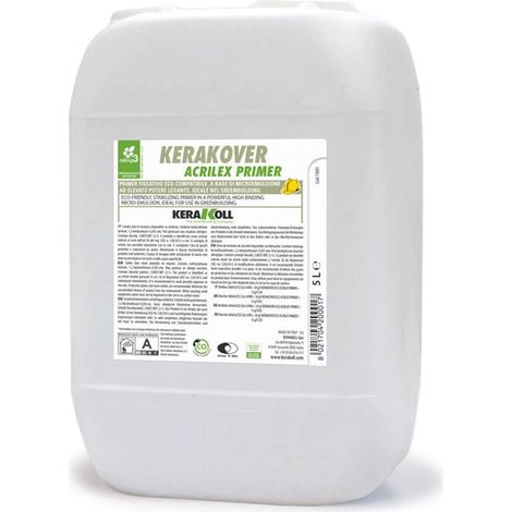 Kerakoll KERAKOVER ACRILEX PRIMER fissativo consolidante uniformante 5 LT