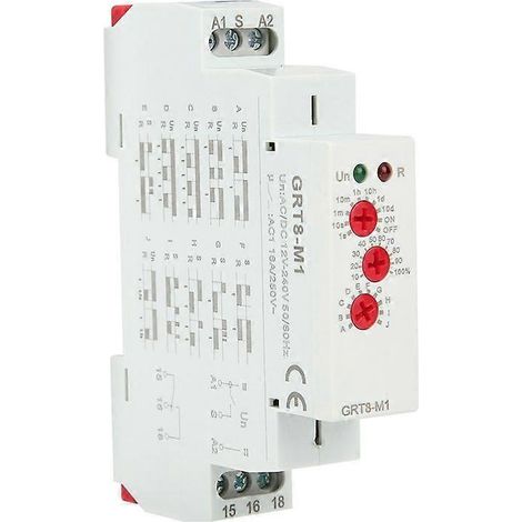 Relais temporisé GRT8-M1, contacteur AC/DC, isolateur (1/5)