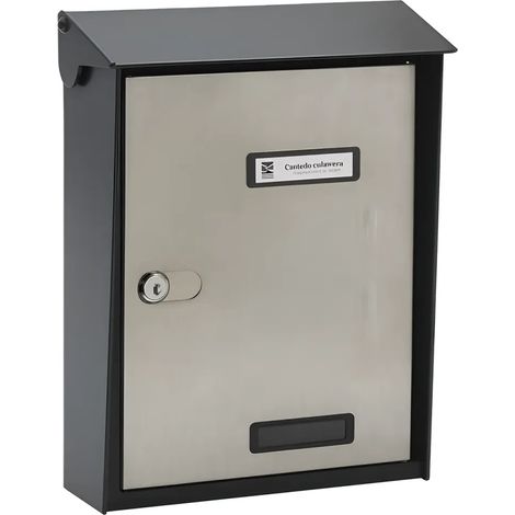 Silmec Cassetta Lettere Inox Tetto Ap 10-015 (1/4)