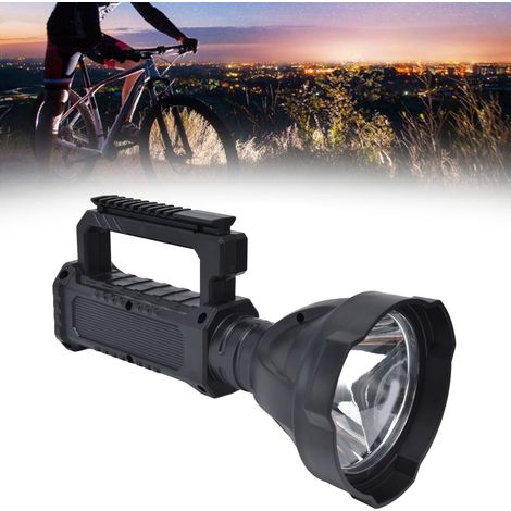Projecteur multifonction P50, lampe torche puissante et étanche, idéale pour l'extérieur, l'aventure, les voyages, la randonnée, le camping et les situations d'urgence. Lampe torche de secours pour la (1/5)