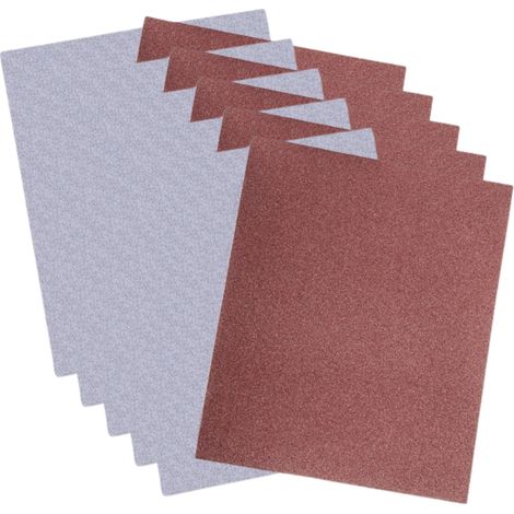 Panno abrasivo per levigatura P 36 10 fogli di carta vetrata (1/3)
